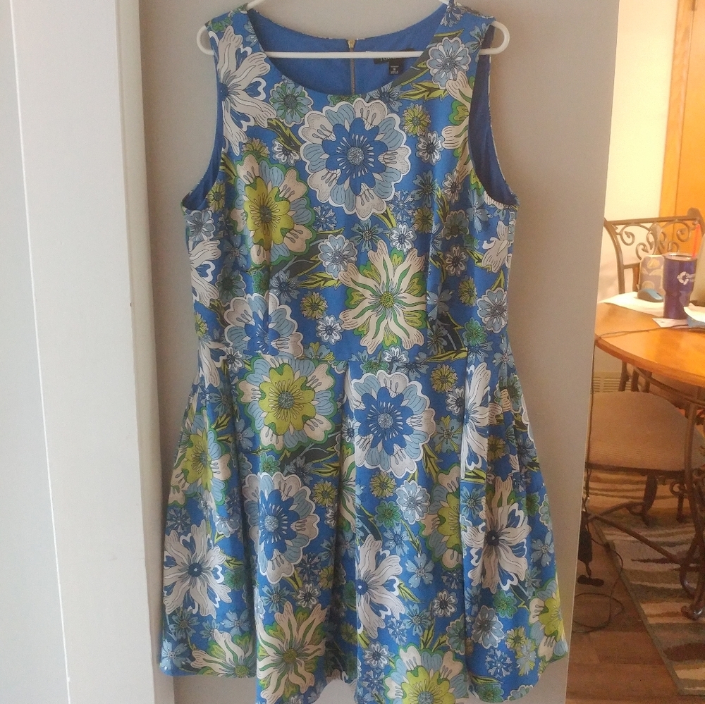 Tank dress w/ zipper